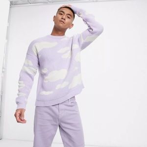 Lilac cloud sweater (oversized)